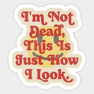 I'm not Sticker